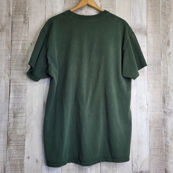 Vintage Buffy The Vampire Slayer Hush Mens Shirt. Green. Size Large - Picture 4 of 8